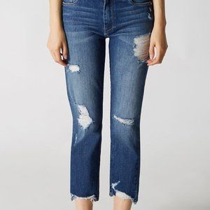 BLANKNYC Vintage High Rise Jeans in Blame Game